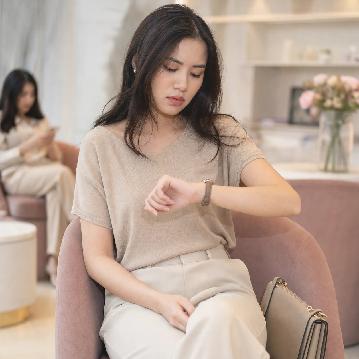 Minh họa thời gian đi spa triệt lông