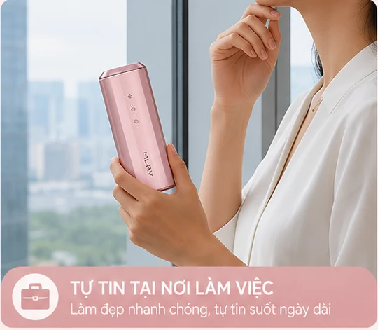 Dùng MLay T25C tại nơi làm việc